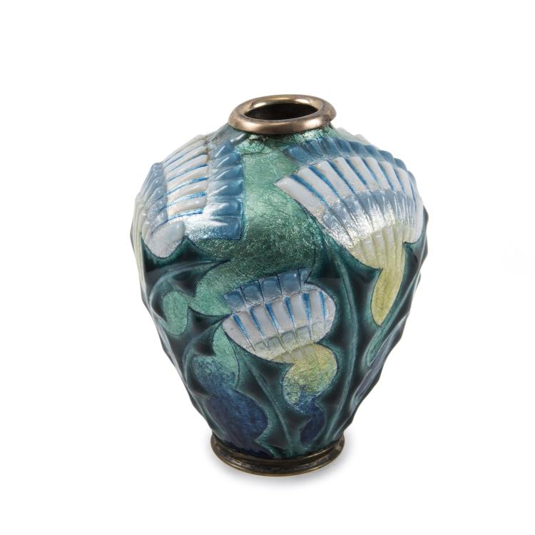 Hauptbild zu Objekt, Vase, c. 1928, Faur&eacute;, Camille, Limoges, 141C 639