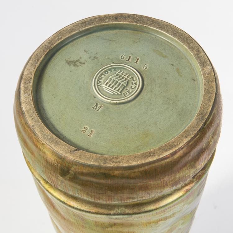 Bild 5 zu Objekt, Vase, 1900-1918, Zsolnay, Vilmos, Pecs, 141C 618