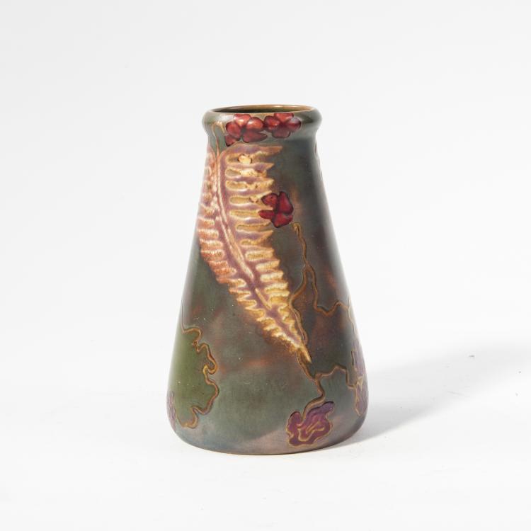 Bild 1 zu Objekt, Kleine Vase, um 1900, Zsolnay, Vilmos, Pecs, 141C 621
