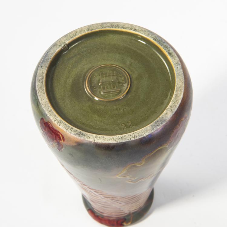 Bild 4 zu Objekt, Kleine Vase, um 1900, Zsolnay, Vilmos, Pecs, 141C 621