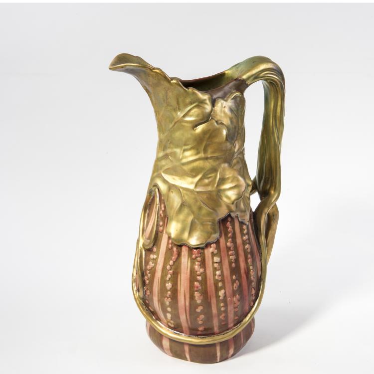 Bild 3 zu Objekt, Zierkanne, um 1900, Zsolnay, Vilmos, Pecs, 141C 622