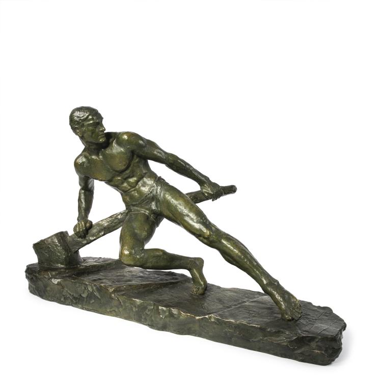 Hauptbild zu Objekt, Steuermann, um 1930, Les Neveux de Jacques Lehmann, Paris, 141C 764