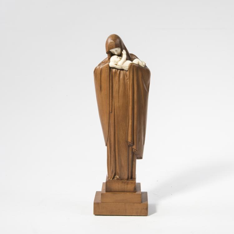 Bild 1 zu Objekt, Madonna, um 1910, 141C 758