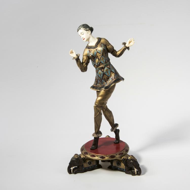 Hauptbild zu Objekt, 'Javanesische T&auml;nzerin', um 1925, Keck, Hans, 141C 760