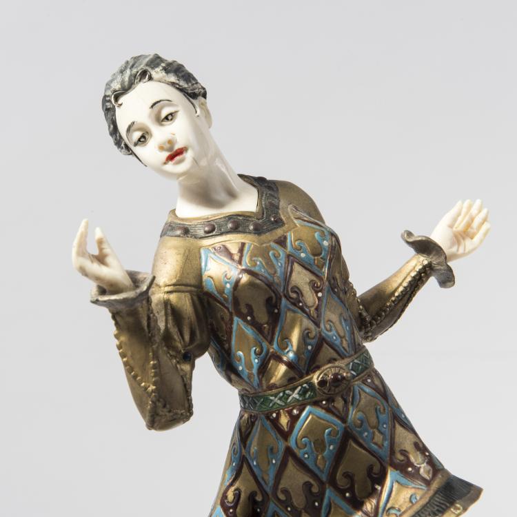 Bild 3 zu Objekt, 'Javanesische T&auml;nzerin', um 1925, Keck, Hans, 141C 760