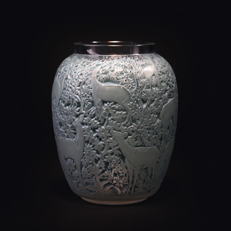 Hauptbild zu Objekt, 'Biches' vase, 1932, Lalique, Ren&eacute;, Wingen-sur-Moder, 141B 352