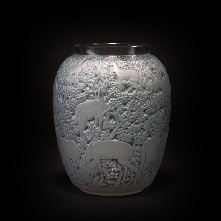Bild 1 zu Objekt, 'Biches' vase, 1932, Lalique, Ren&eacute;, Wingen-sur-Moder, 141B 352