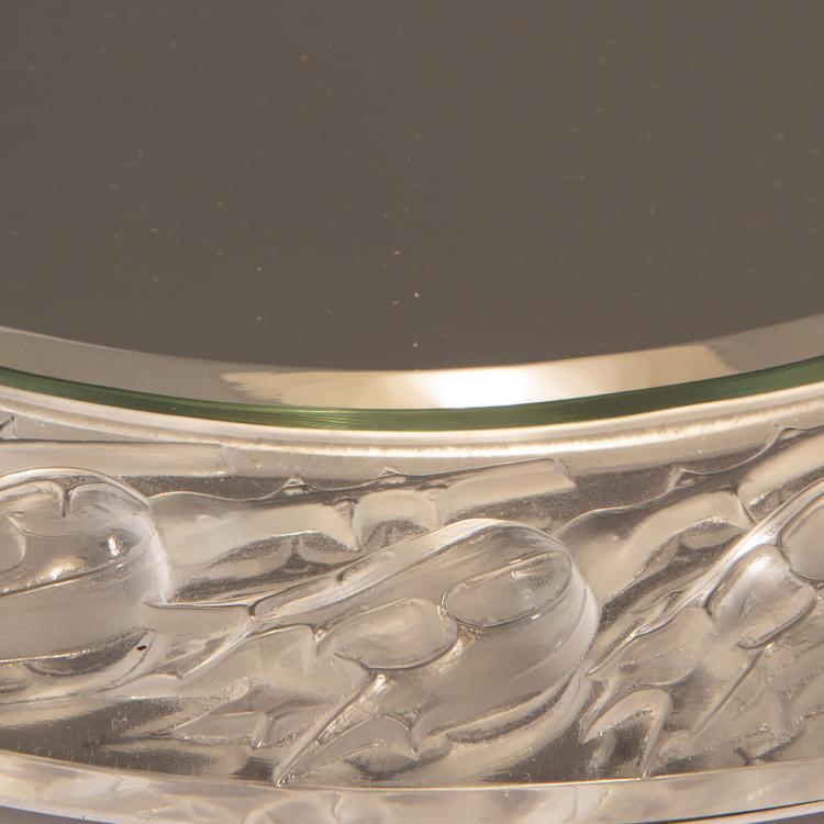Bild 1 zu Objekt, 'Bouton de rose' mirror, 1970s, Lalique, Etablissements, Wingen-sur-Moder, 141B 363