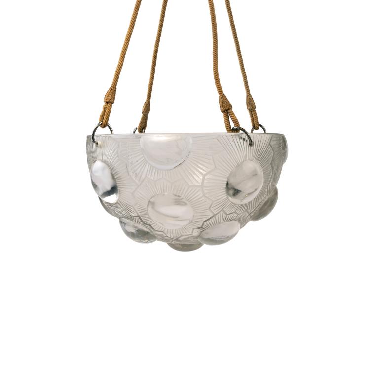 Hauptbild zu Objekt, 'Soleil' ceiling light, 1926 , Lalique, Ren&eacute;, Wingen-sur-Moder, 141B 335