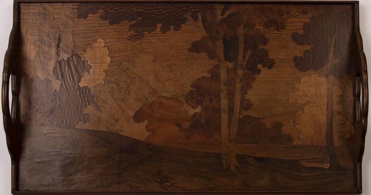 Bild 3 zu Objekt, Klapptisch mit abnehmbaren Tablett, um 1910, Guth, Paul, Nancy, 141C 566