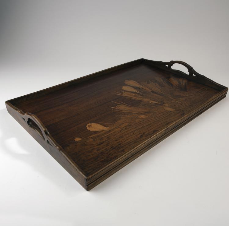 Bild 2 zu Objekt, Tablett 'Krokus', um 1900, Gall&eacute;, Emile, Nancy, 141C 563