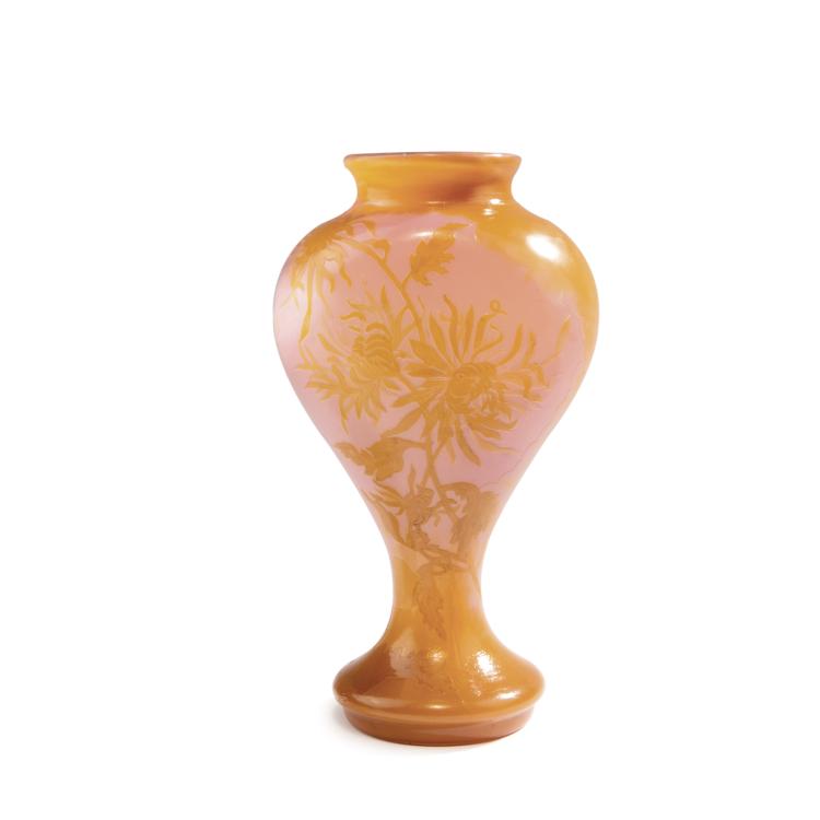Hauptbild zu Objekt, Vase 'Chrysanth&egrave;mes', 1898-1900, Gall&eacute;, Emile, Nancy, 141C 459