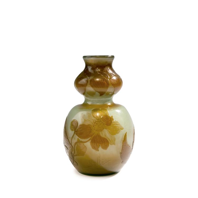 Hauptbild zu Objekt, 'Dahlias' vase, c. 1900, Gall&eacute;, Emile, Nancy, 141C 460