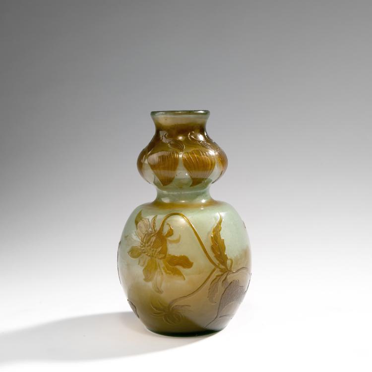Bild 1 zu Objekt, 'Dahlias' vase, c. 1900, Gall&eacute;, Emile, Nancy, 141C 460