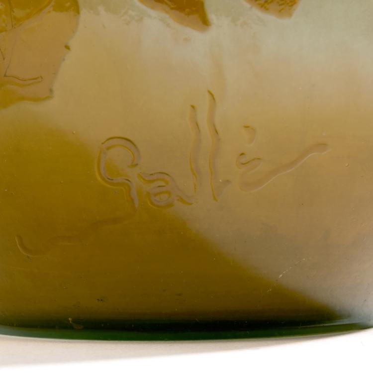 Bild 2 zu Objekt, 'Dahlias' vase, c. 1900, Gall&eacute;, Emile, Nancy, 141C 460