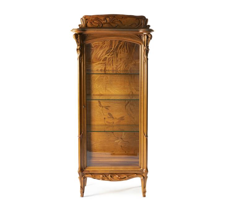 Hauptbild zu Objekt, 'Libellules et Martin P&ecirc;cheur' display cabinet, 1903, Gall&eacute;, Emile, Nancy, 141C 562