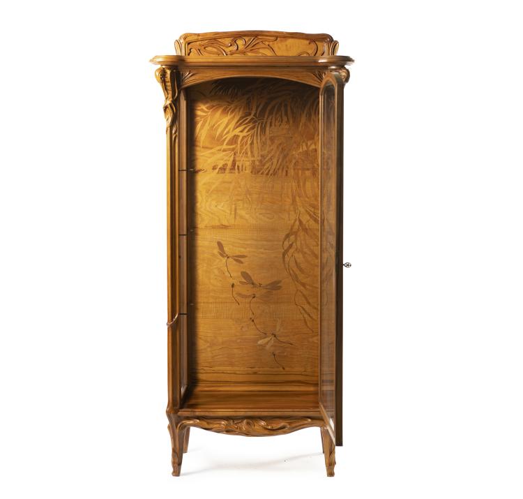 Bild 2 zu Objekt, 'Libellules et Martin P&ecirc;cheur' display cabinet, 1903, Gall&eacute;, Emile, Nancy, 141C 562