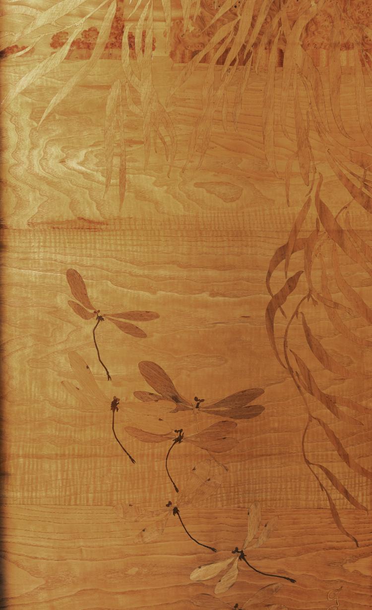 Bild 3 zu Objekt, 'Libellules et Martin P&ecirc;cheur' display cabinet, 1903, Gall&eacute;, Emile, Nancy, 141C 562