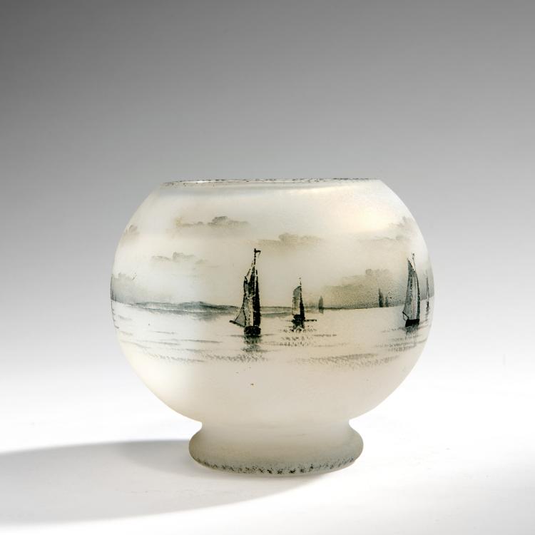 Bild 1 zu Objekt, Vase 'Delft', 1899, Daum Fr&egrave;res, Nancy, 141C 406