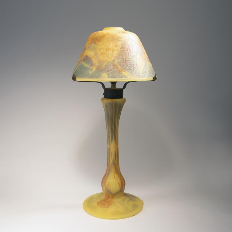 Bild 1 zu Objekt, Tischleuchte, um 1903, Daum Fr&egrave;res, Nancy, 141C 412