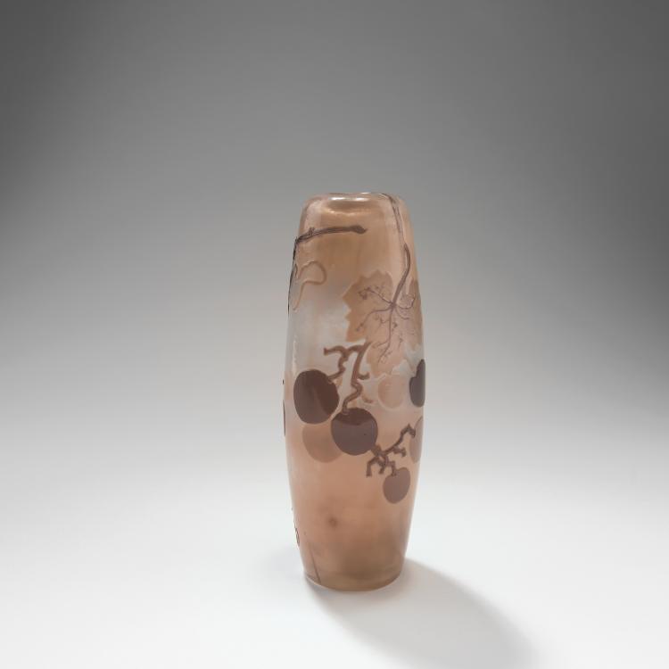Bild 1 zu Objekt, Vase 'Feuilles de Vigne et Raisins', 1895-98, Gall&eacute;, Emile, Nancy, 141C 457
