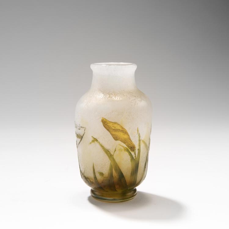 Bild 1 zu Objekt, Vase 'Iris de la Garenne', um 1910, Daum Fr&egrave;res, Nancy, 141C 433
