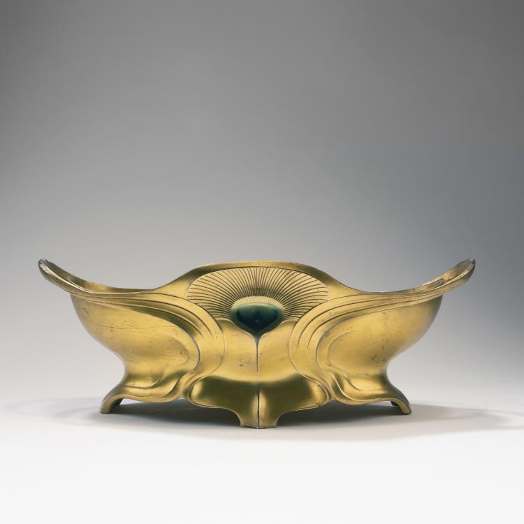 Hauptbild zu Objekt, Jardiniere, um 1904, Orivit-Metallwarenfabrik, K&ouml;ln, 141C 651