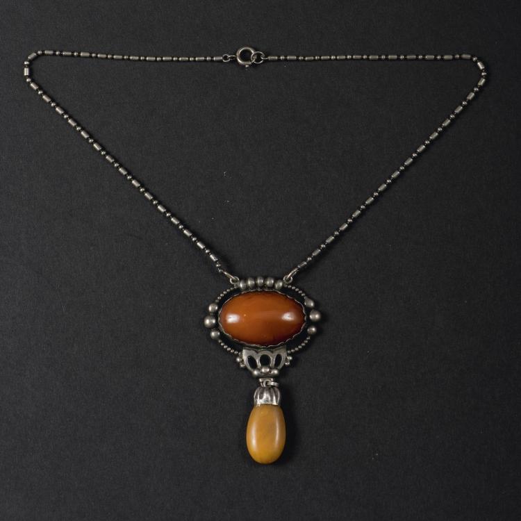 Hauptbild zu Objekt, Collier, um 1910-15, Bojesen, Kay, Kopenhagen, 141C 689