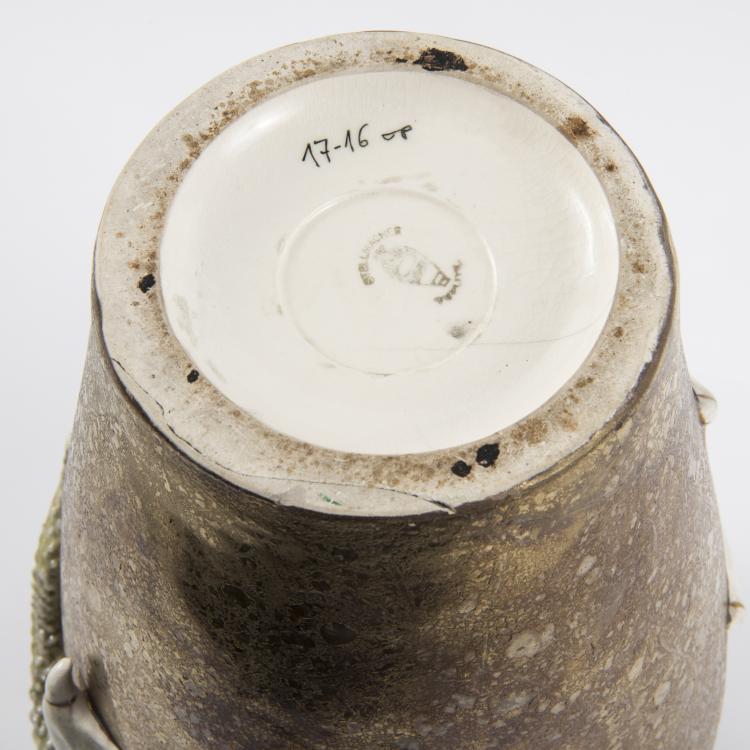 Bild 5 zu Objekt, Vase mit zweifl&uuml;geligem Drachen, um 1905, Stellmacher, Eduard, Turn-Teplitz, 141C 625