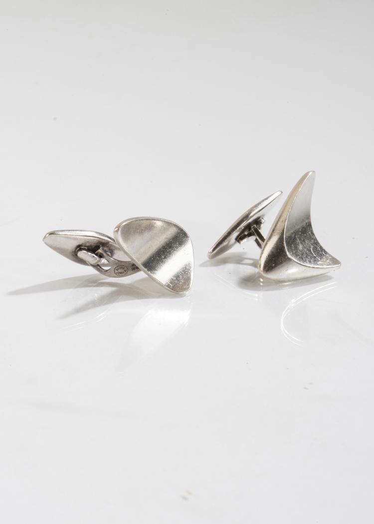 Hauptbild zu Objekt, Pair of cufflinks, 1962, Henning Koppel, Jensen, Georg, Kopenhagen, 142B 271