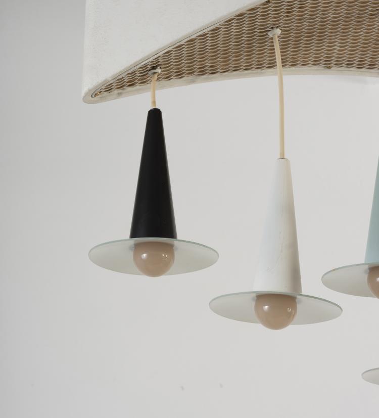 Bild 2 zu Objekt, Chandelier, c. 1952, Stilnovo, Mailand (zugeschrieben), 143A 37