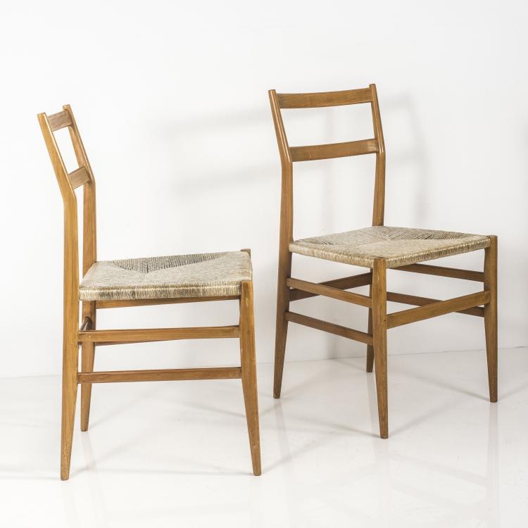 Bild 1 zu Objekt, Vier St&uuml;hle 'Leggera', 1949/50, Cassina, Mailand, 143A 15