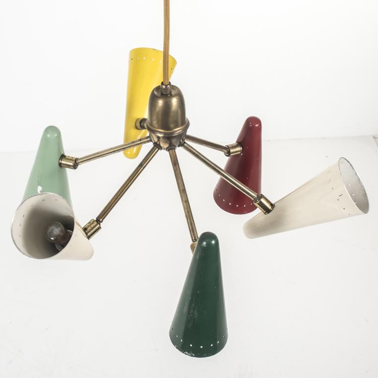 Bild 2 zu Objekt, Ceiling light, c. 1954, Stilux, Mailand (zugeschrieben), 143A 43