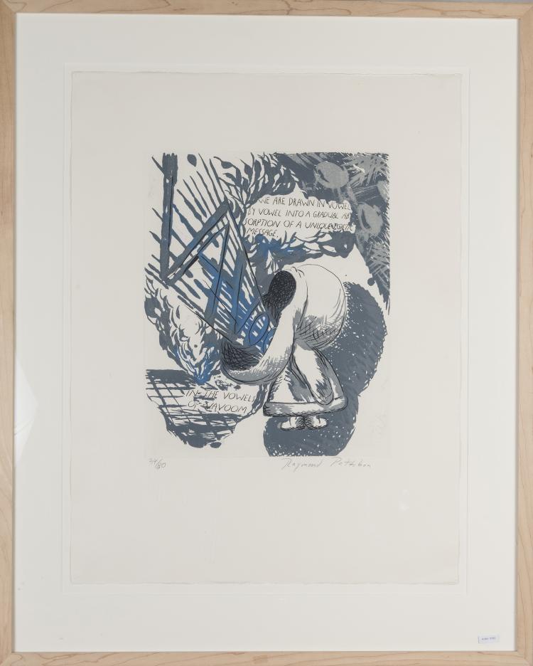 Hauptbild zu Objekt, 'We are drawn in the vowel', 1992 , Galerie Krinzinger, Wien, 142C 407