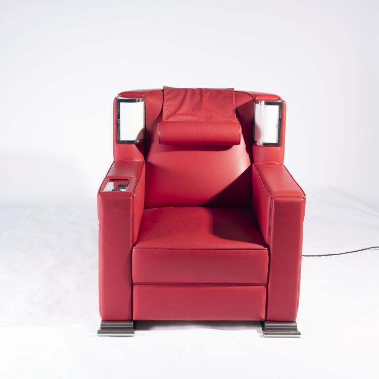 Bild 2 zu Objekt, 'Red comfortable chair', 1931, Vereinigte Werkst&auml;tten, M&uuml;nchen, 142A 041