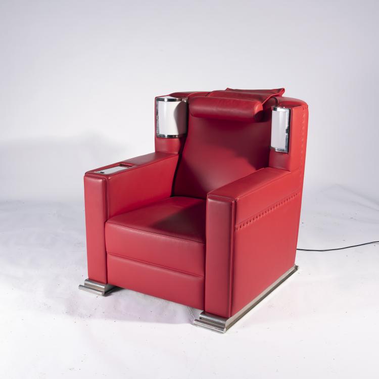 Bild 4 zu Objekt, 'Red comfortable chair', 1931, Vereinigte Werkst&auml;tten, M&uuml;nchen, 142A 041