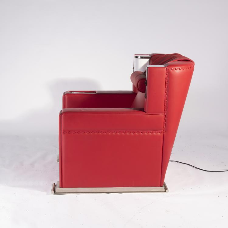 Bild 5 zu Objekt, 'Red comfortable chair', 1931, Vereinigte Werkst&auml;tten, M&uuml;nchen, 142A 041