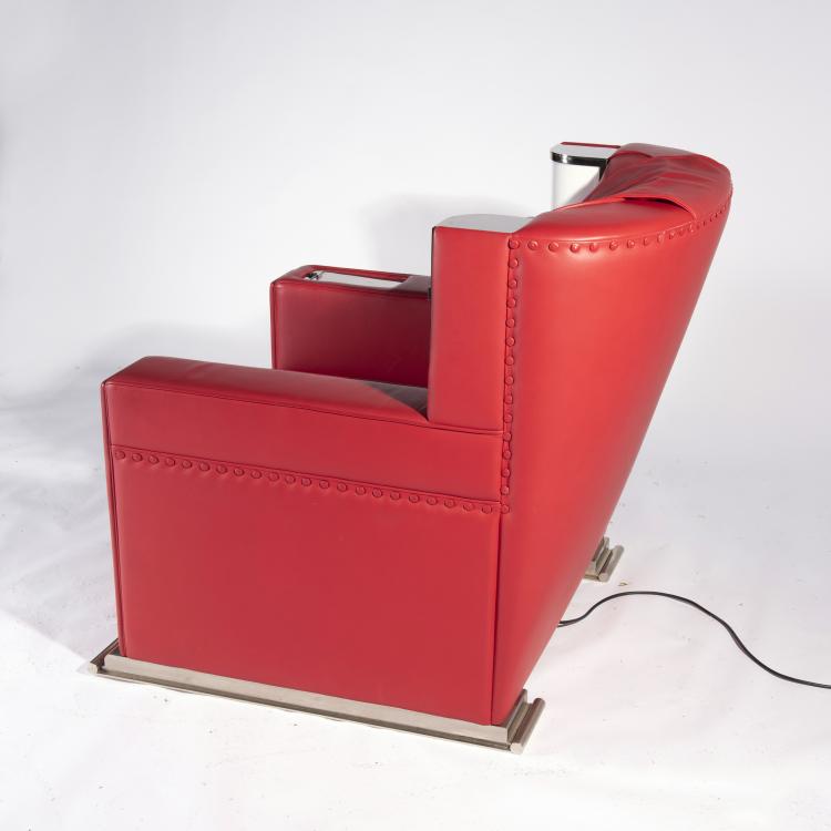 Bild 6 zu Objekt, 'Red comfortable chair', 1931, Vereinigte Werkst&auml;tten, M&uuml;nchen, 142A 041