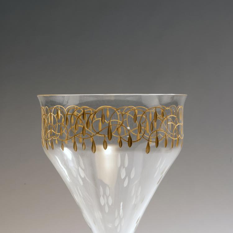 Bild 1 zu Objekt, Tall champagne glass, c. 1905, Poschinger, Benedikt von, Oberzwieselau, 144B 240