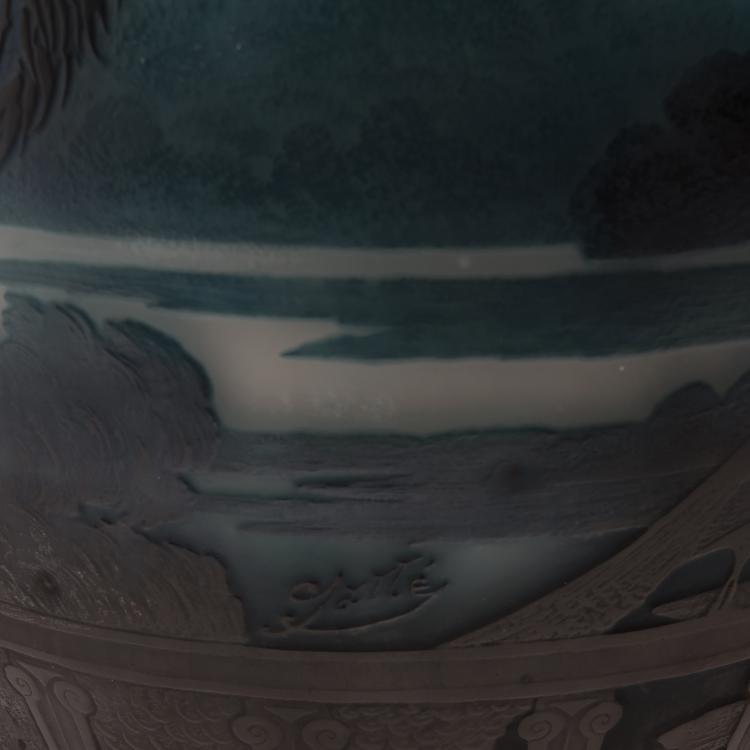 Bild 2 zu Objekt, Vase 'Lac de C&ocirc;me', 1920er Jahre, Gall&eacute;, Etablissements, Nancy, 141C 499