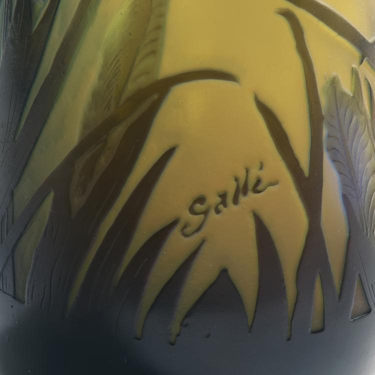 Bild 2 zu Objekt, Vase 'Iris', 1906-14, Gall&eacute;, Etablissements, Nancy, 144B 169