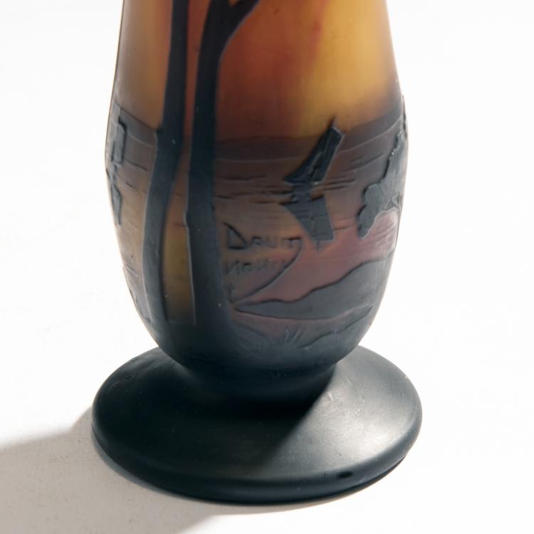 Bild 2 zu Objekt, 'Voiliers, Soleil couchant' vase, 1910-15, Daum Fr&egrave;res, Nancy, 144B 115