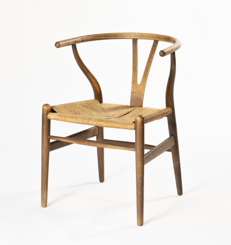 Bild 1 zu Objekt, Four 'Y' chairs 'CH-24', 1950, Hansen, Carl & Son, Odense, 142A 112