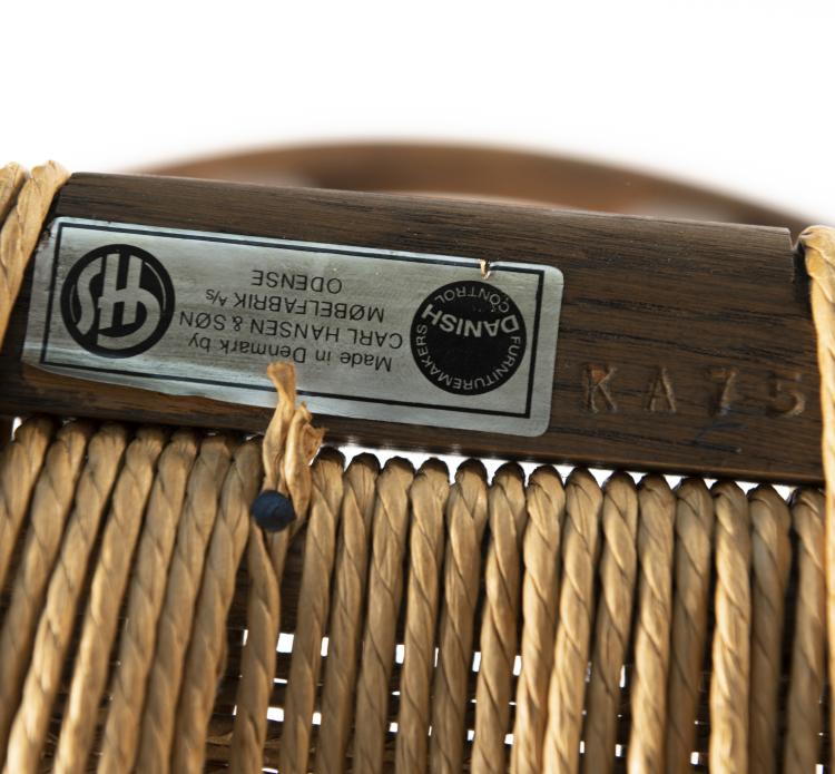 Bild 4 zu Objekt, Four 'Y' chairs 'CH-24', 1950, Hansen, Carl & Son, Odense, 142A 112