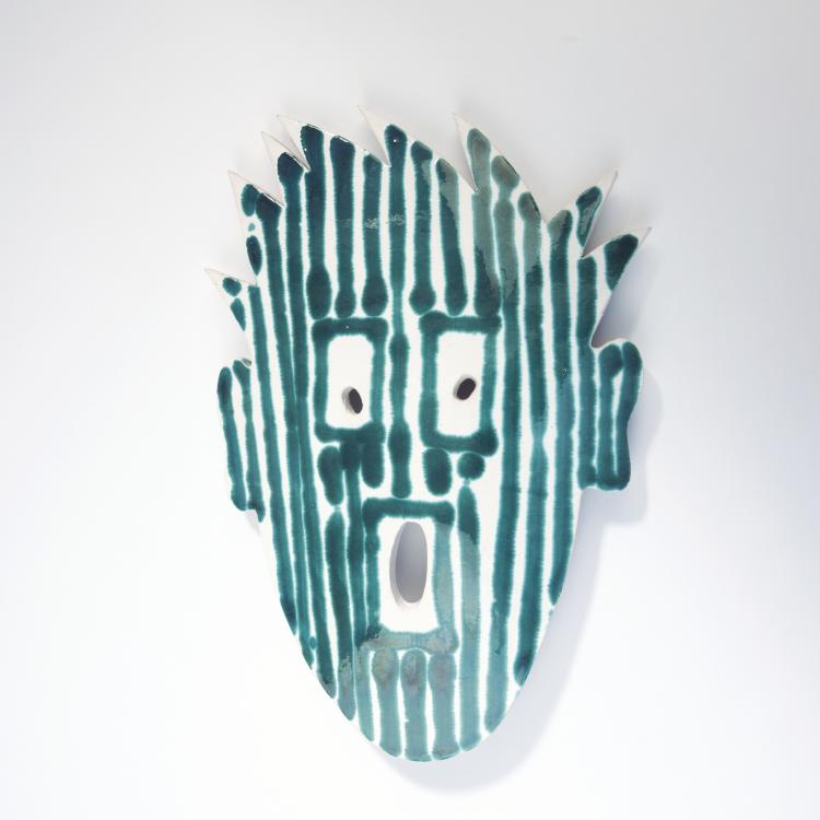 Hauptbild zu Objekt, Ohne Titel (Maske Stripes), 1995, 142C 394