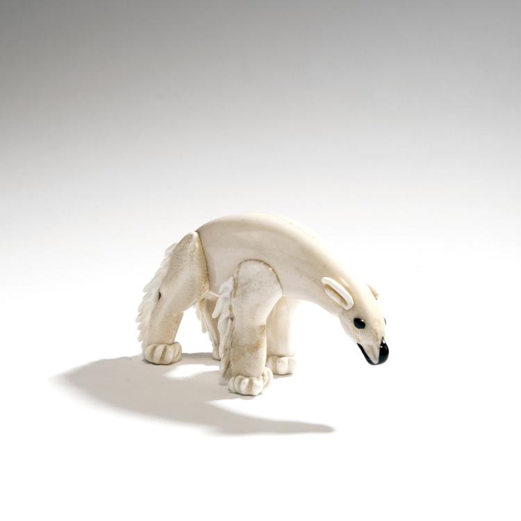 Bild 1 zu Objekt, Eisb&auml;r, 1933, Barovier & C., / Barovier & Toso, Murano, 143C 540