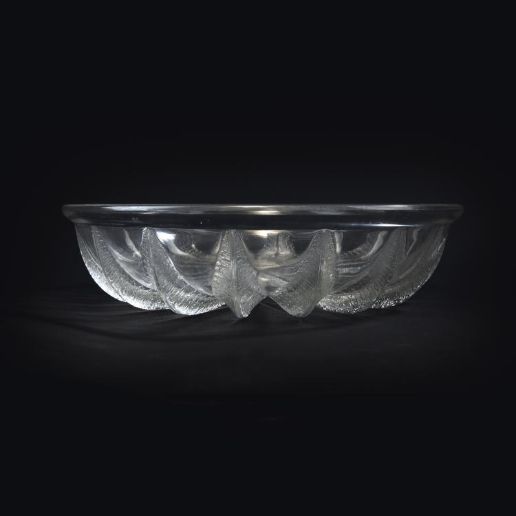 Hauptbild zu Objekt, 'Ch&acirc;taignier' bowl, 1933 , Lalique, Ren&eacute;, Wingen-sur-Moder, 141B 355