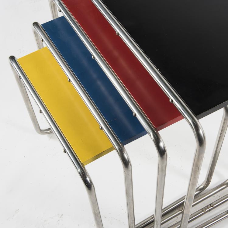 Bild 3 zu Objekt, Vier Satztische 'B 9', 1925/26, Standard M&ouml;bel, Berlin (zugeschrieben), 143B 292