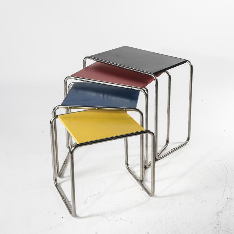 Bild 4 zu Objekt, Vier Satztische 'B 9', 1925/26, Standard M&ouml;bel, Berlin (zugeschrieben), 143B 292