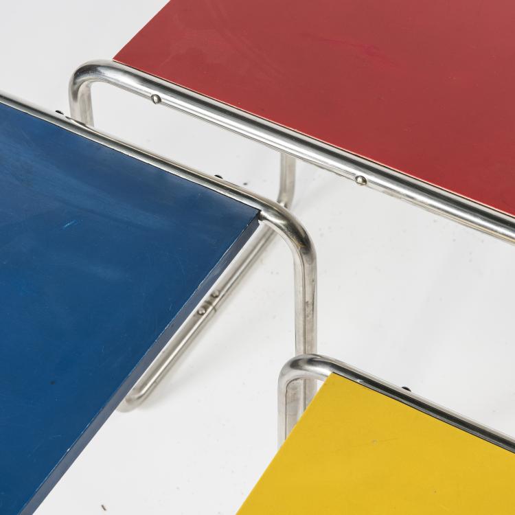 Bild 6 zu Objekt, Vier Satztische 'B 9', 1925/26, Standard M&ouml;bel, Berlin (zugeschrieben), 143B 292